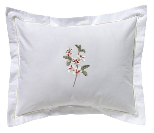 Cotton Percale Boudoir Pillow Cover
