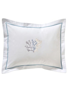 Cotton Percale Boudoir Pillow Cover