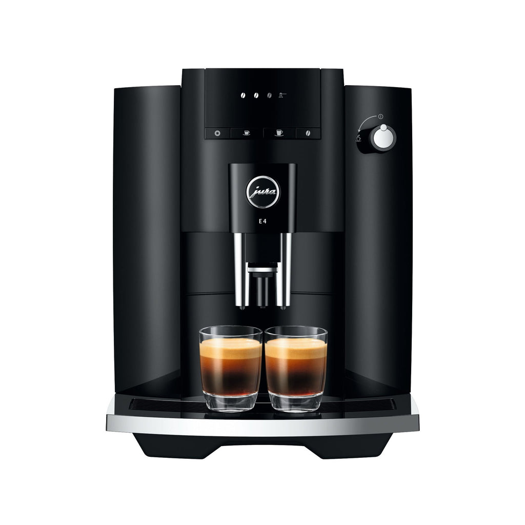 E4 Fully Automatic Coffee Machine in Piano Black