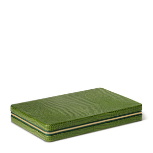 Enzo Travel Backgammon in Verde