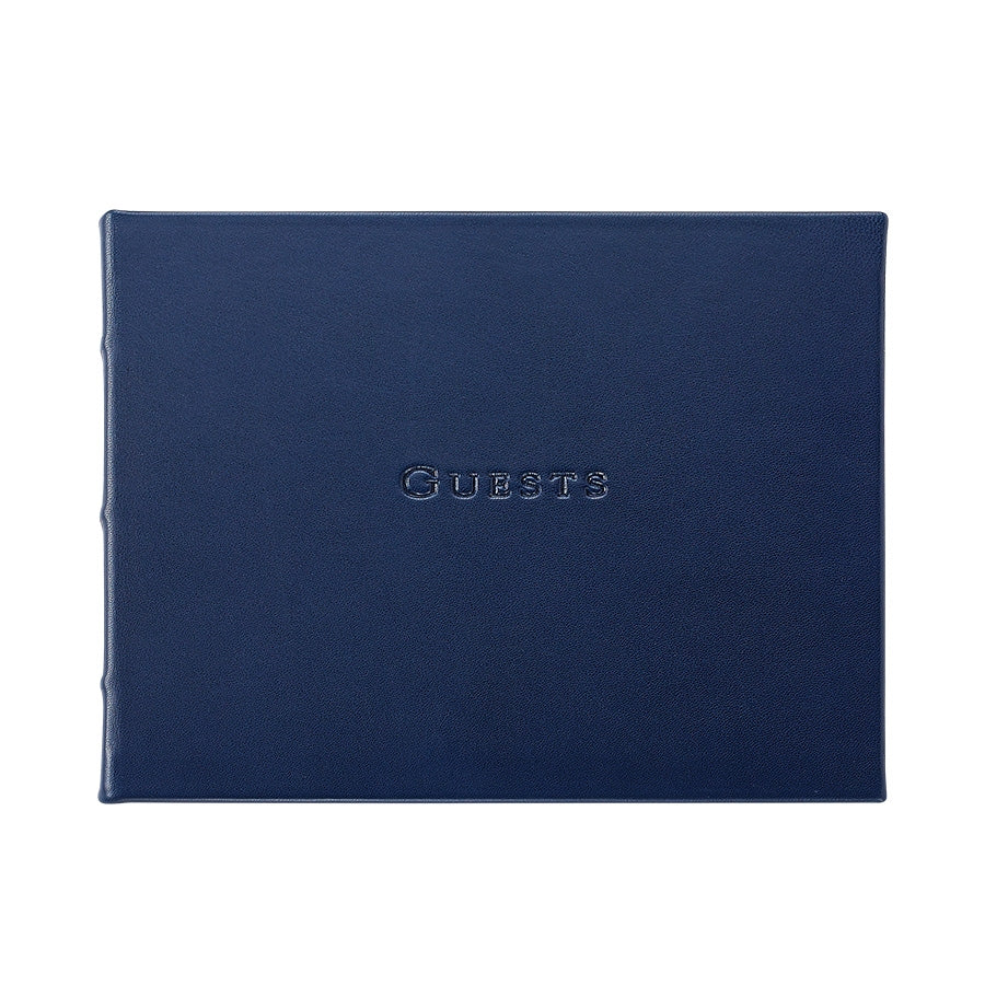 Traditional Leather Guest Book