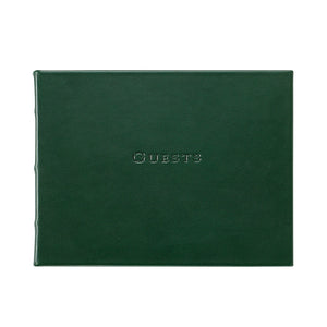 Traditional Leather Guest Book