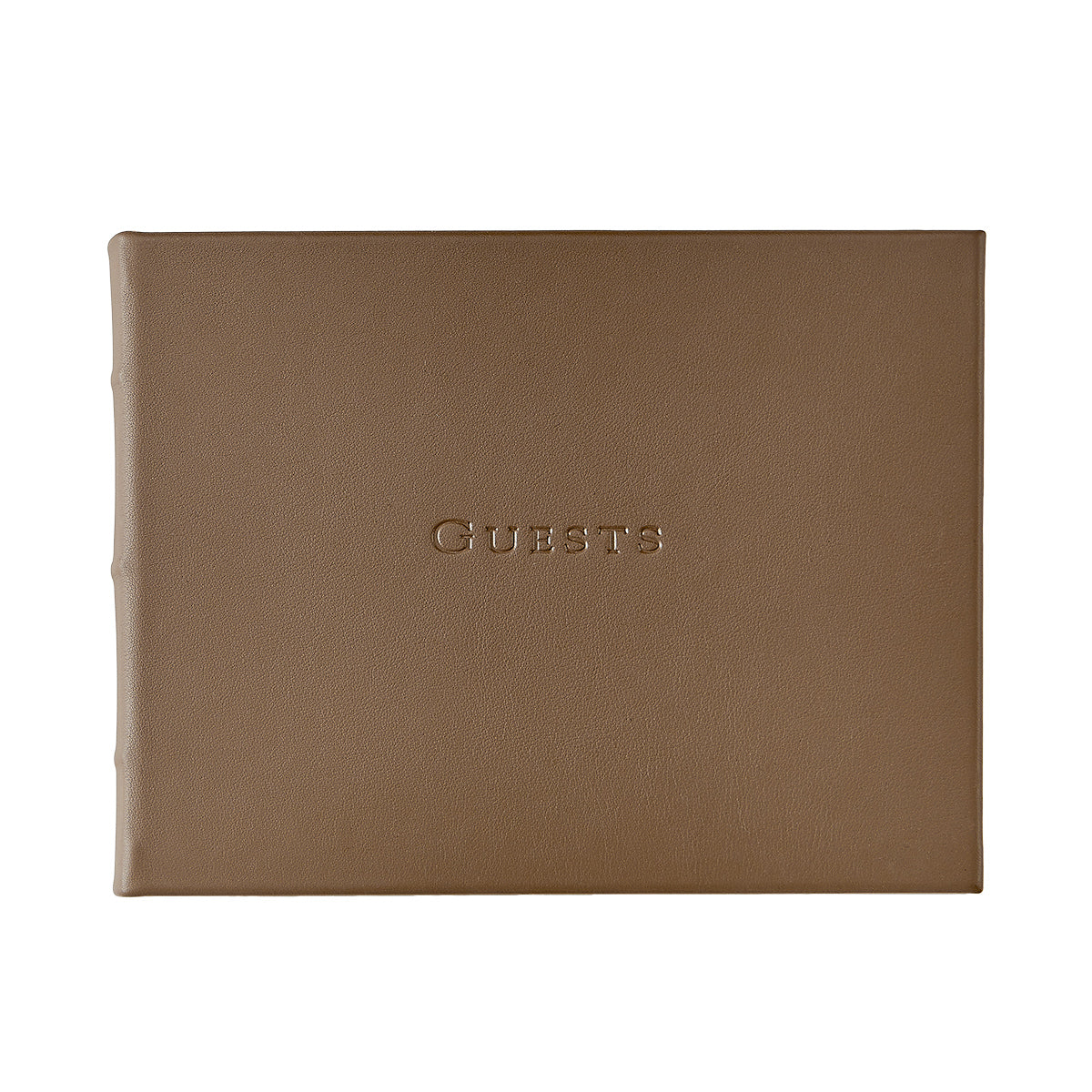 Traditional Leather Guest Book