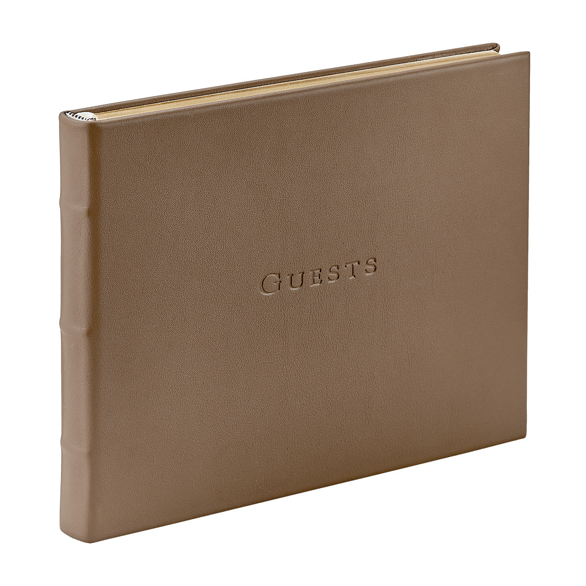 Traditional Leather Guest Book