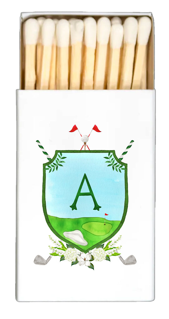 Personalized Crest Matchbox