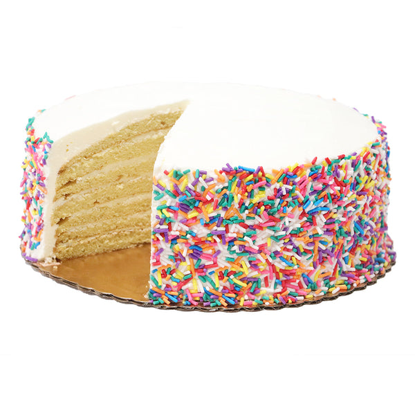 Get the 7-Layer Lemon Birthday Cake | Caroline's Cakes | Over The Moon