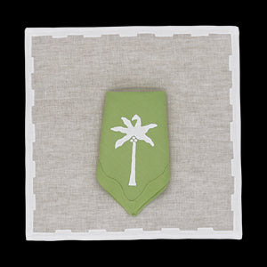 Bamboo Placemat in Lime, Set of 2