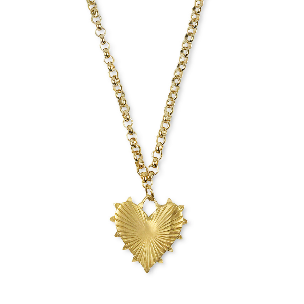 Heart of Gold Necklace  HART Custom Charm Jewelry