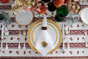 Tortoise Napkin Rings (4) Tortoise Chefanie