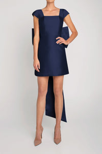 Ivy Silk and Wool Mini Dress