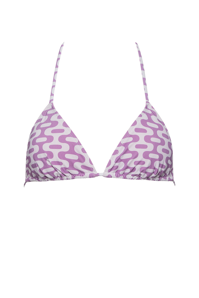 The Izzy Top in Lilac Ogee