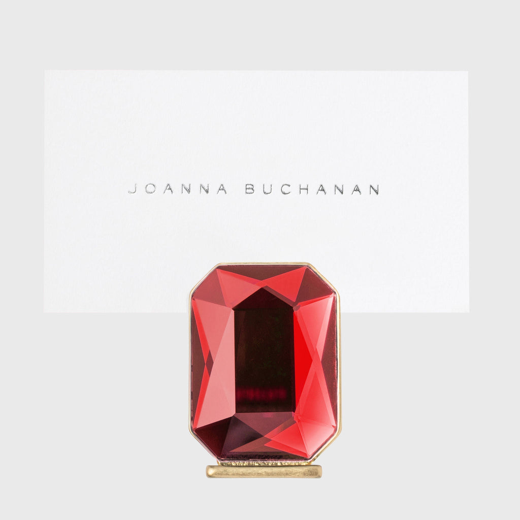 Single Gem Placecard Holder, Set of Two