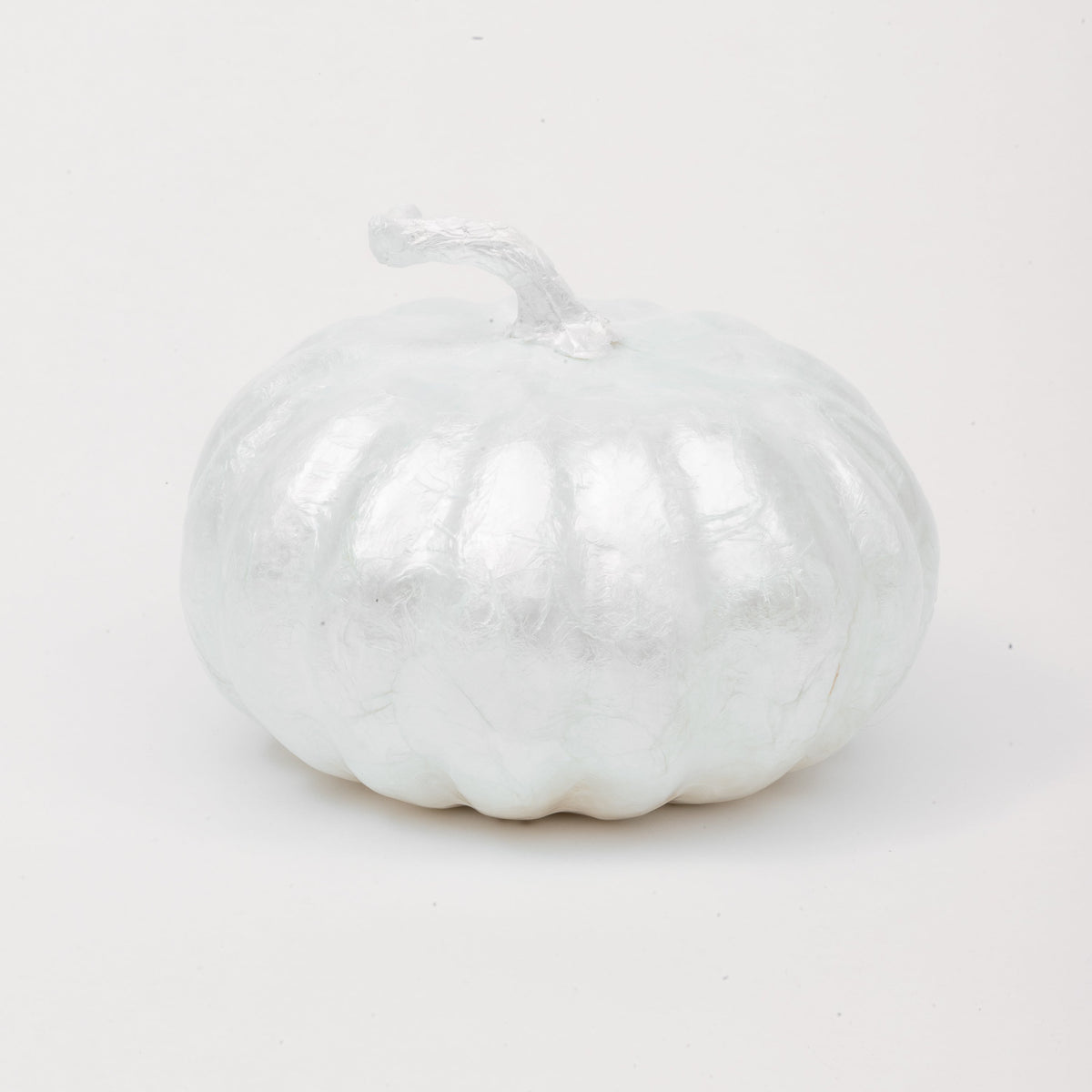 Small Capiz Pumpkin in Pearl
