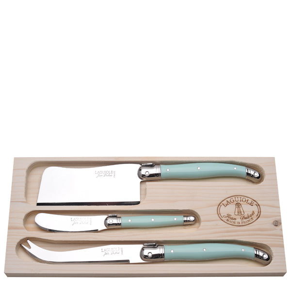 3-Piece Cheese Set in Turquoise