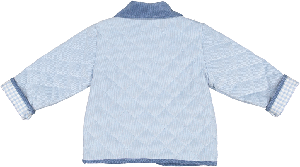 Classic Blue Quilted Jacket