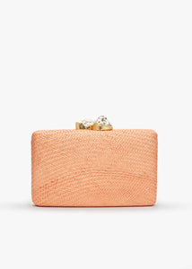 Jen Clutch with White Stone
