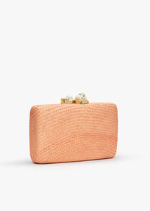 Jen Clutch with White Stone