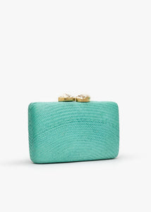 Jen Clutch with White Stone