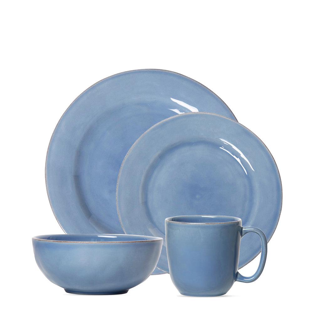 Puro Chambray 16-Piece Dinnerware Set