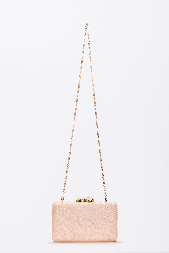 Jen Clutch with White Stone