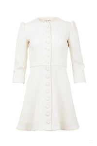 Audrey Button Mini Dress