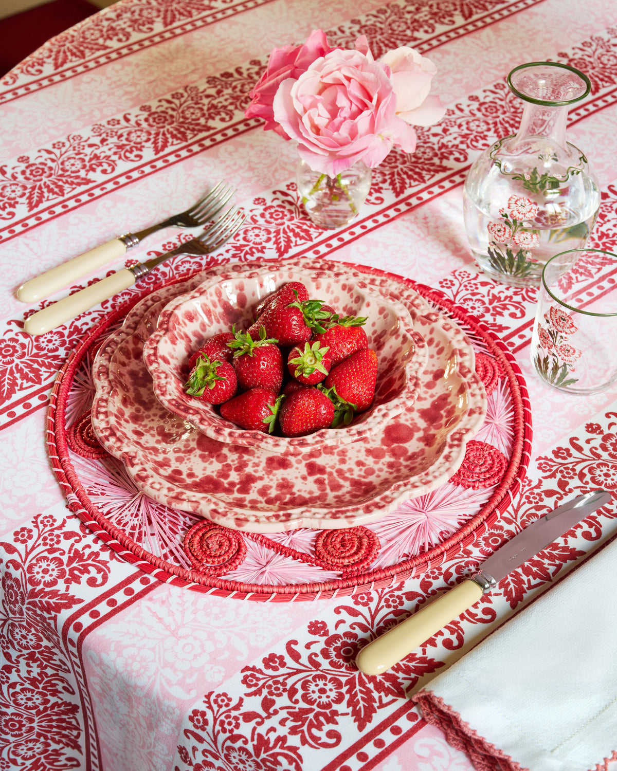 Cartagena Placemat Red