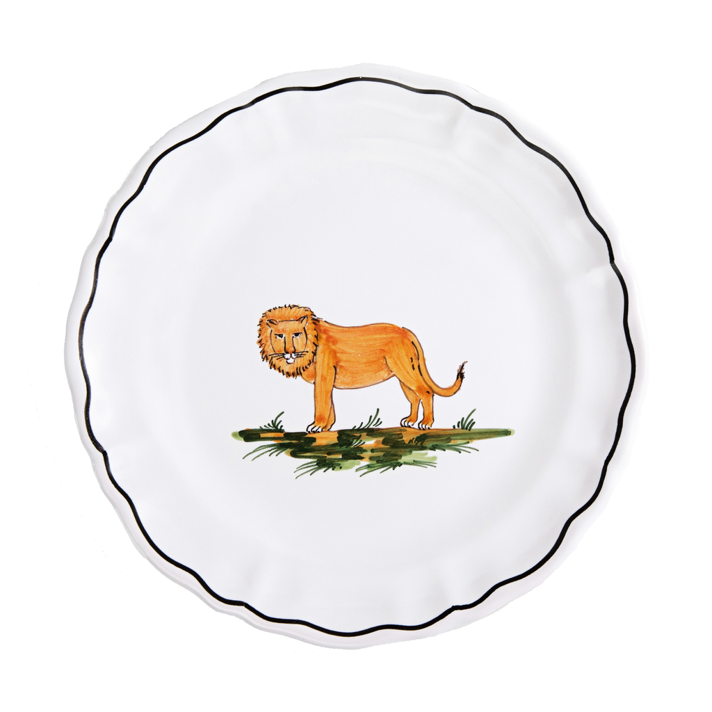 Animaux de la Savane Dessert/Side Plate, Lion