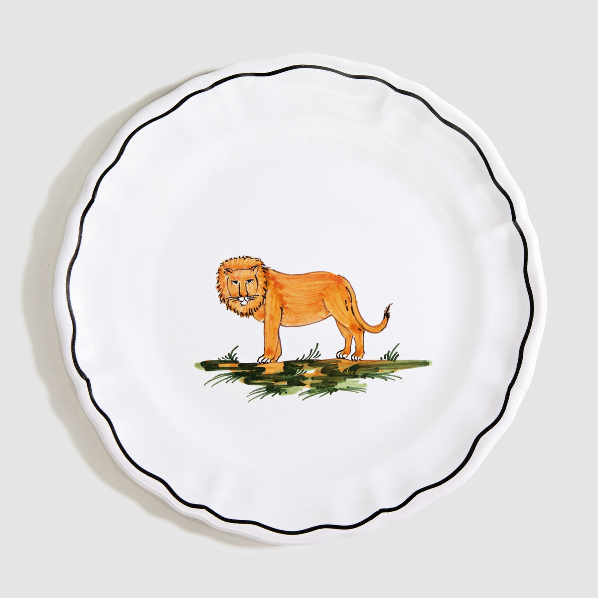 Animaux de la Savane Dessert/Side Plate, Lion