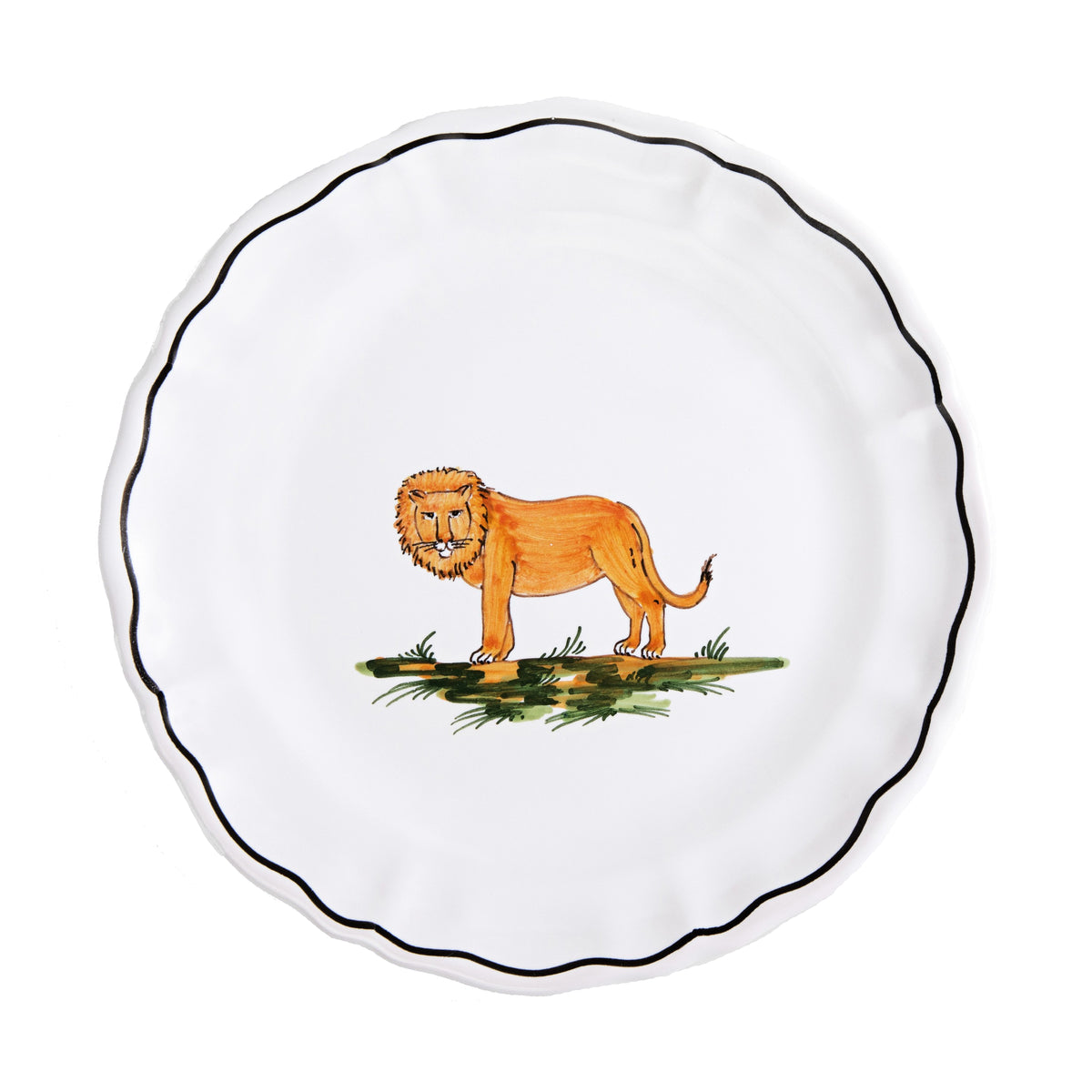 Animaux de la Savane Dessert/Side Plate, Lion