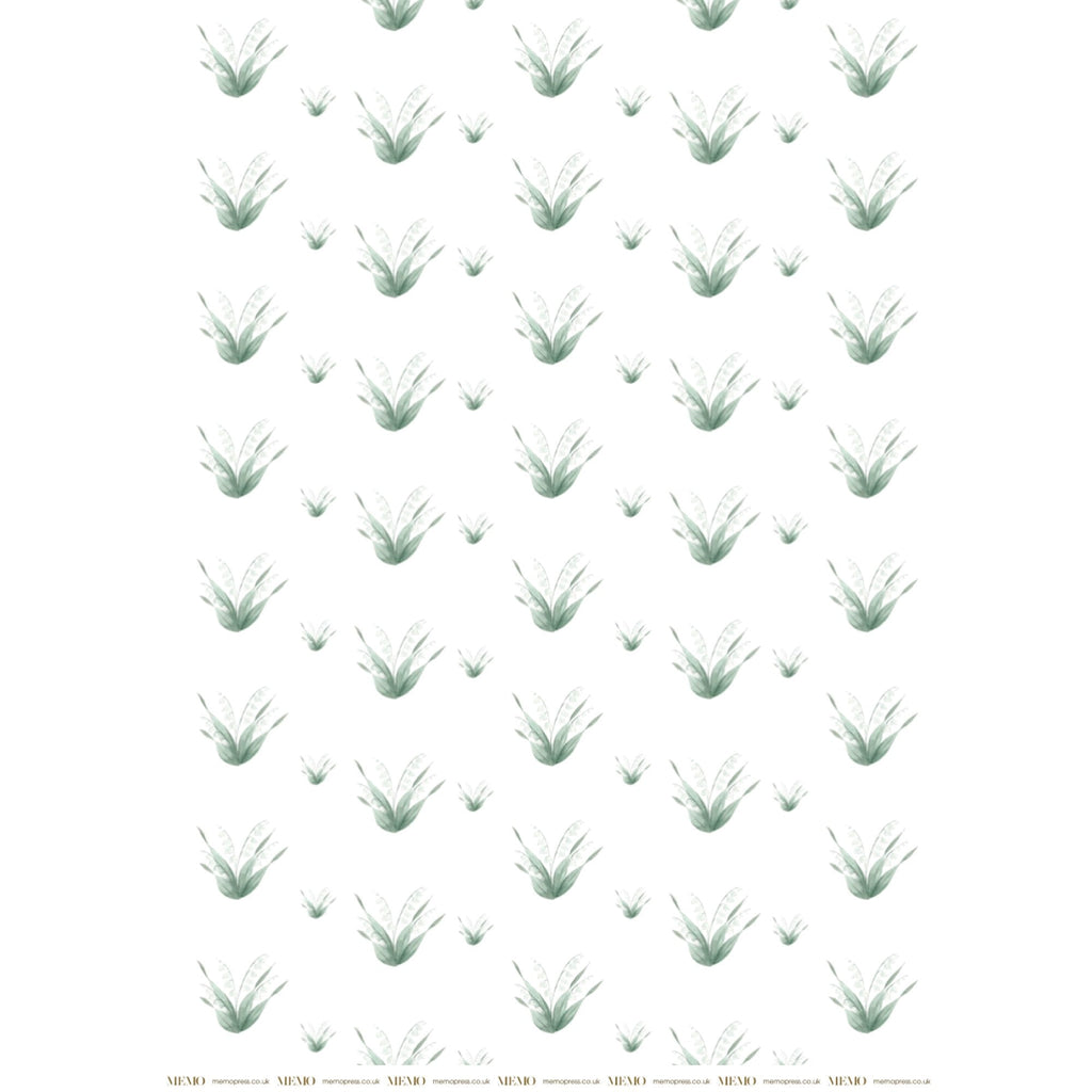 Lily of the Valley Wrapping Paper