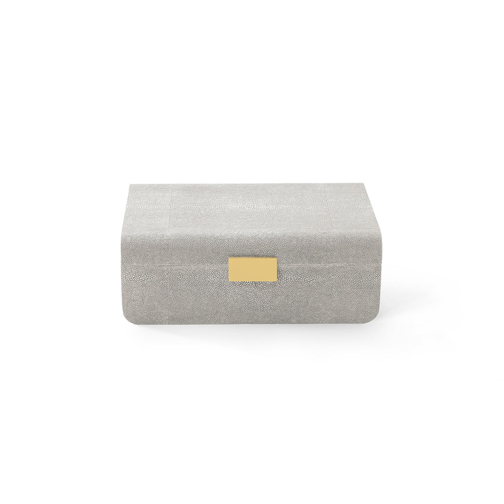 Aerin Modern Shagreen Jewelry Box on Over The Moon