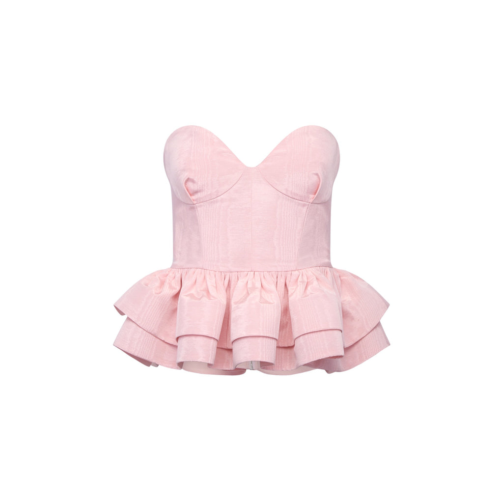Vesper Corset Top in Opal Moire