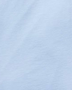 Women’s Pima Cotton Periwinkle Long Sleeve Short Set