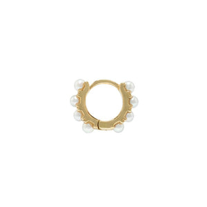 Pearl Mini Hoops, Pair