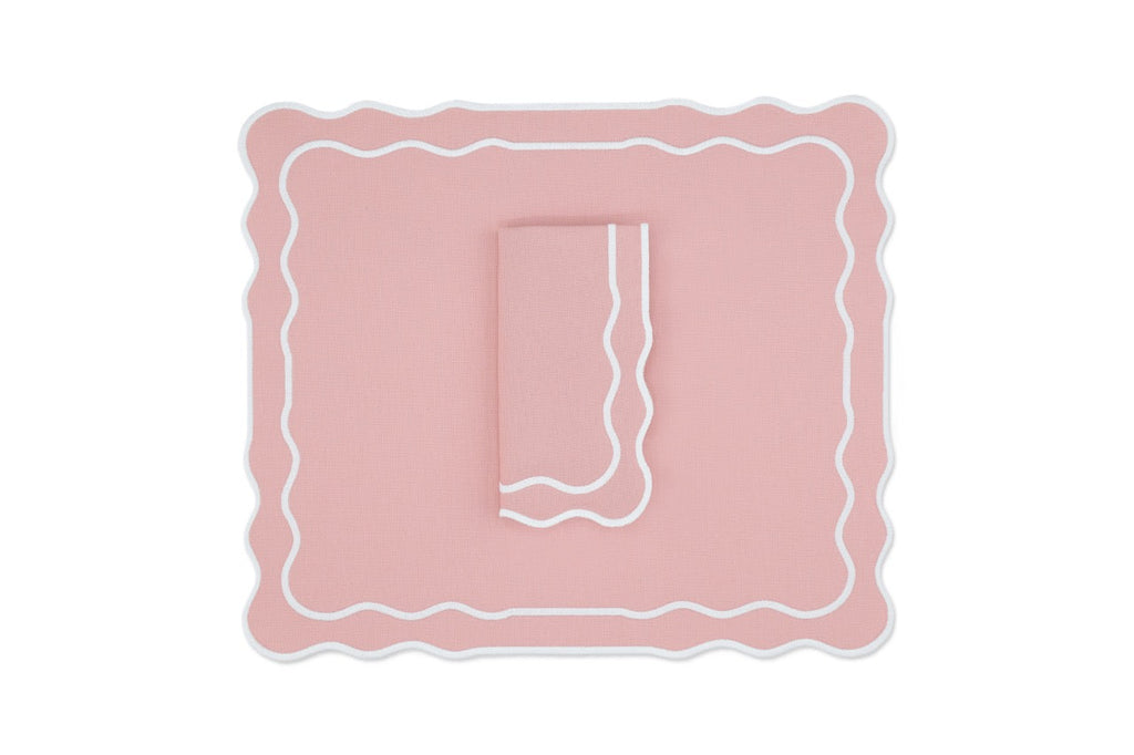 Tableau Cotton Blend Napkin and Placemat, Set of 4