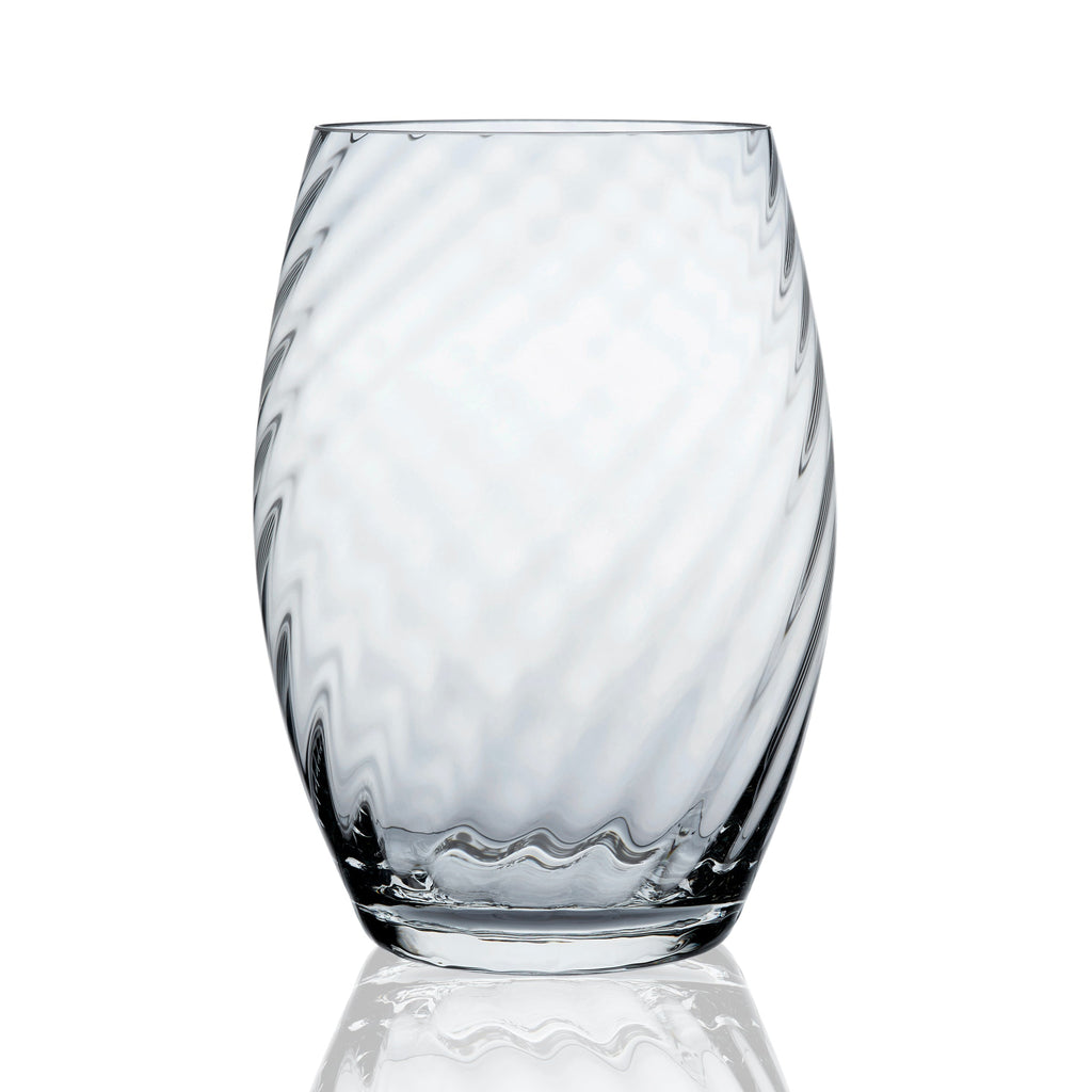 Clear Glass Quinn Hurricane Candle Holder