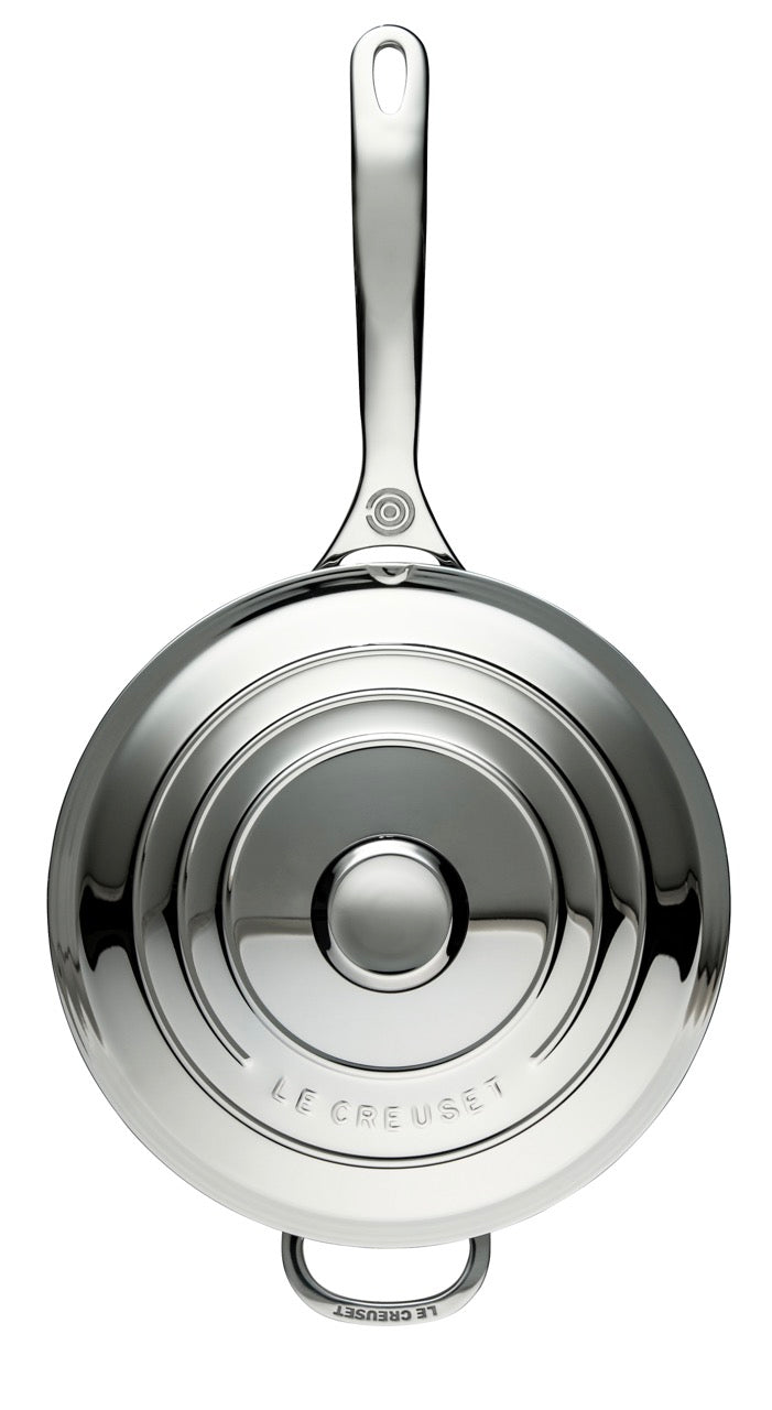 3.5 qt. Saucier Pan with Lid & Helper Handle