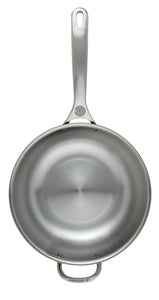 3.5 qt. Saucier Pan with Lid & Helper Handle