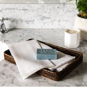 Luxury Classic Handwoven Rattan Wicker decoration tray table accessory, wicker tray