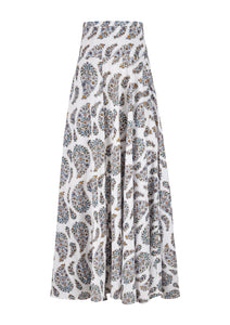 Baran Skirt - Paisley Bottoms - Skirts Rosewater House