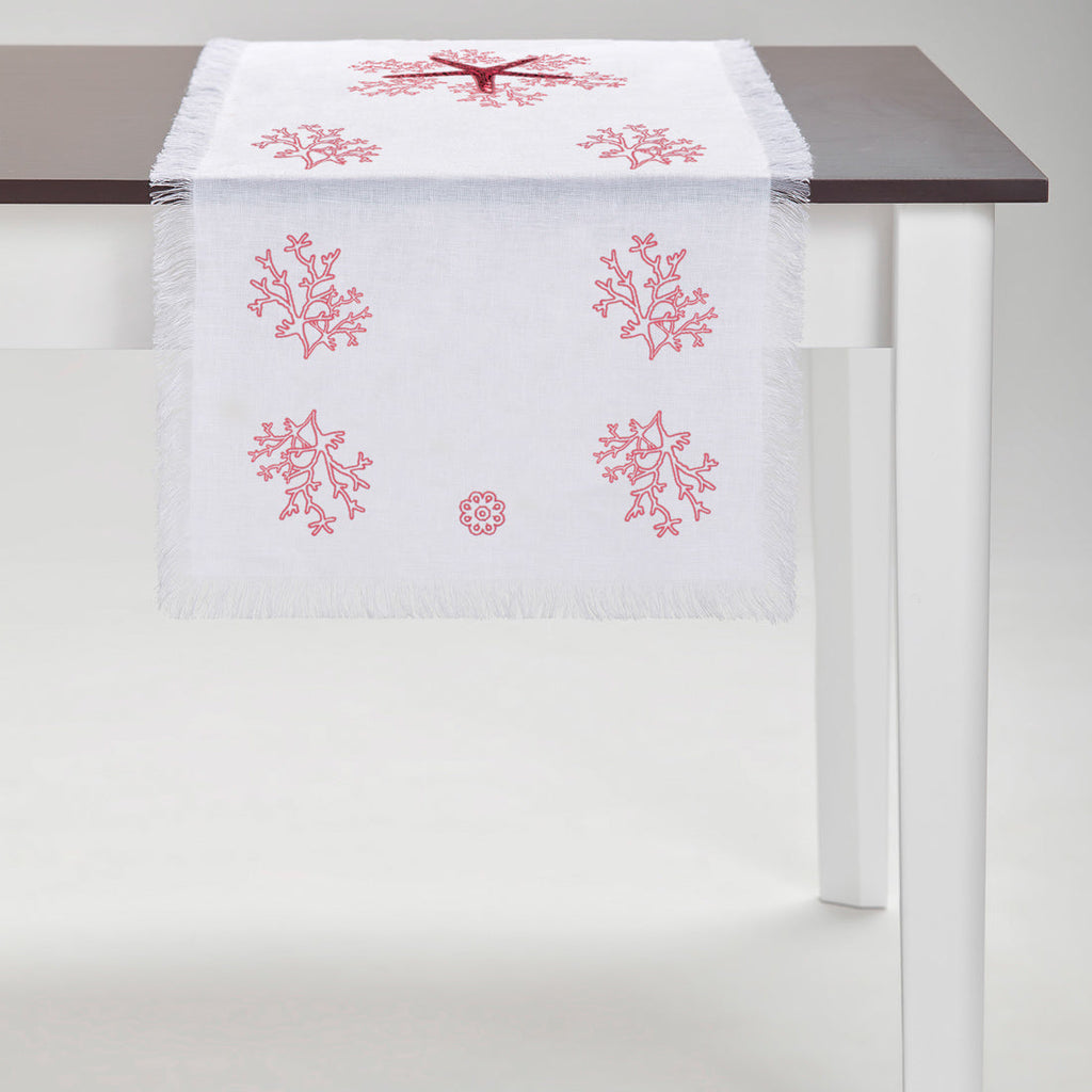 Pink Corallo Table Runner