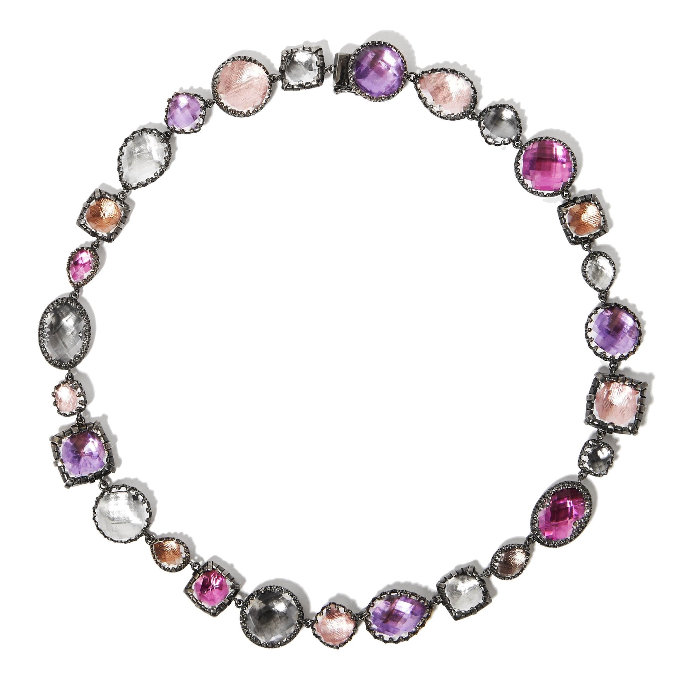 Sadie Large Rivière in Multi-Sweet Pea