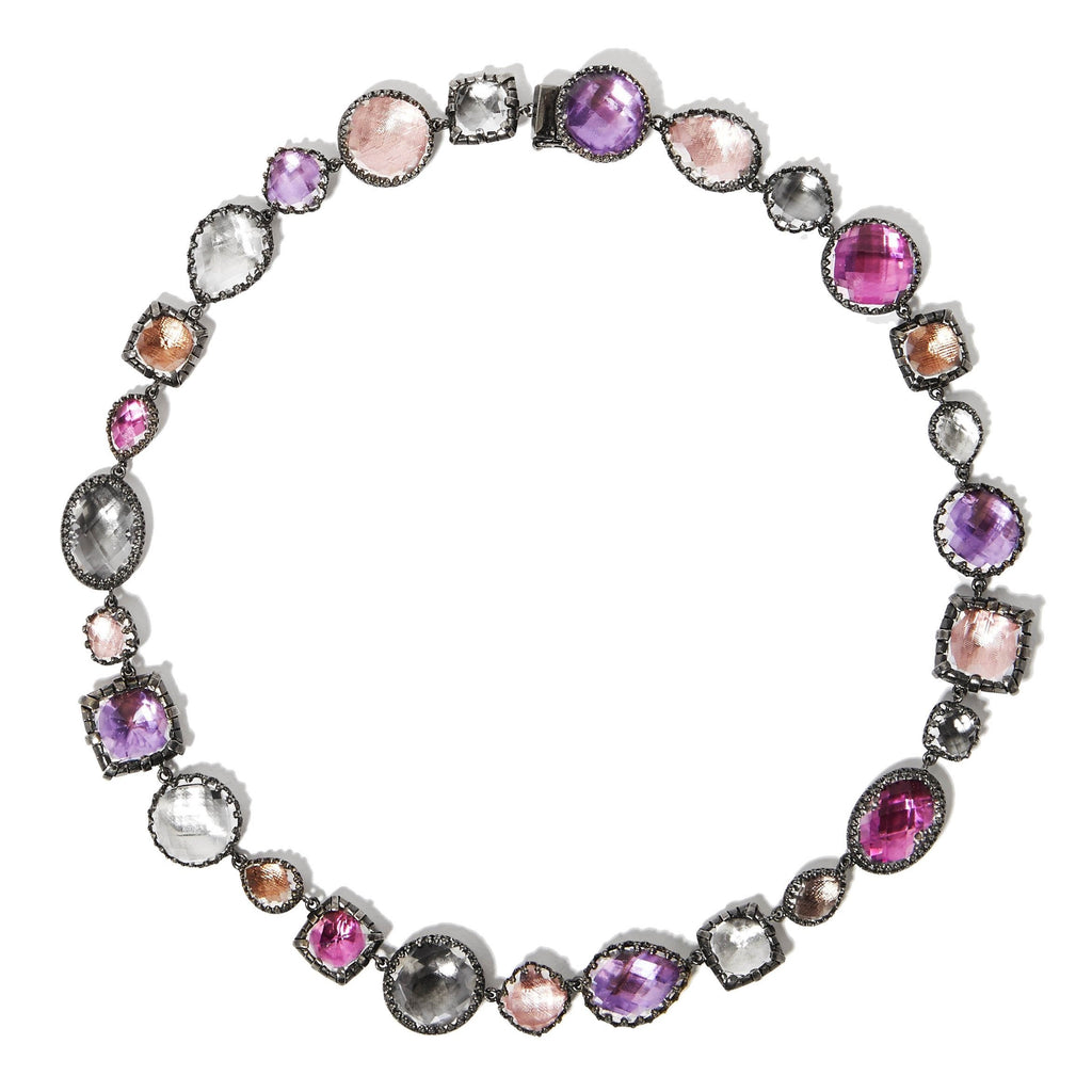 Sadie Large Rivière in Multi-Sweet Pea