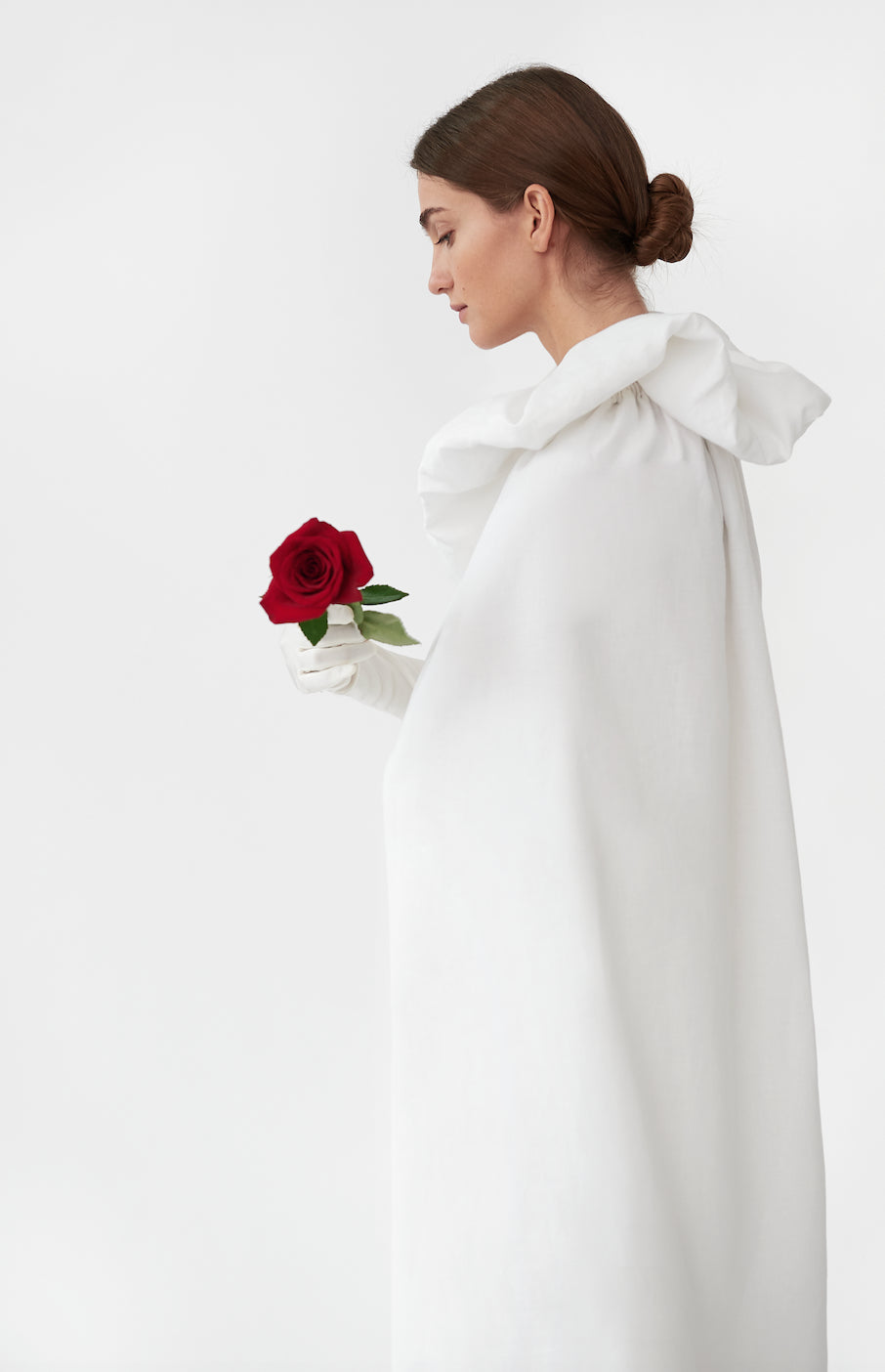 Whitewing Linen Cape