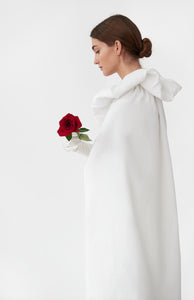 Whitewing Linen Cape