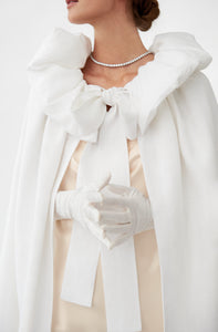 Whitewing Linen Cape