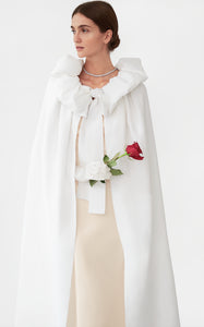 Whitewing Linen Cape
