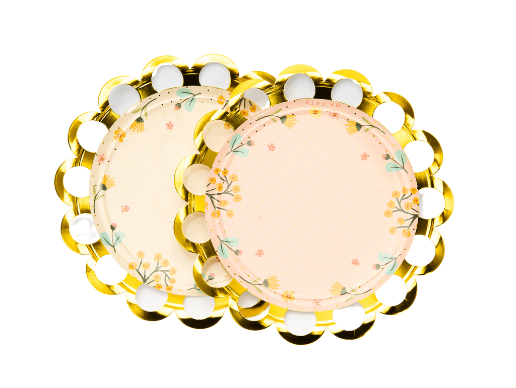 Tea Party Dessert Plates