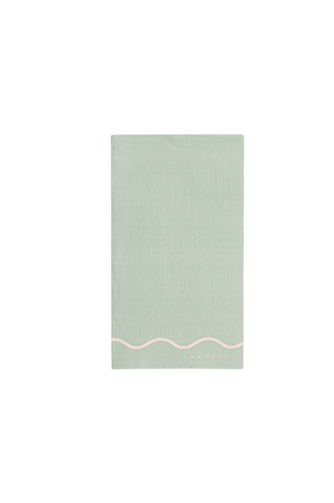 Signature Napkins in Pink & Mint