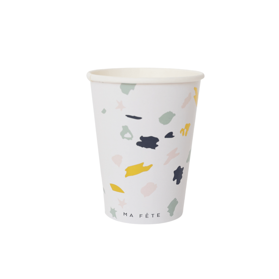 Terrazzo Paper Cups